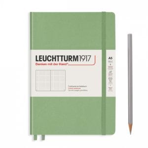 Leuchtturm1917 - Hardcover Notebook Dotted A5 - Sage