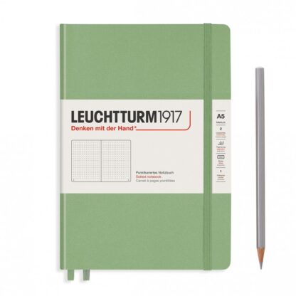 Leuchtturm1917 - Hardcover Notebook Dotted A5 - Sage