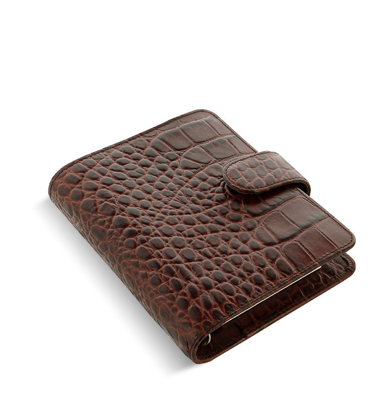 ebony pocket Filofax croc ebony pocket Filofax croc
