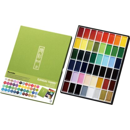 Zig - Kuretake Gansai Tambi Colors - Akvarell - 48 farger