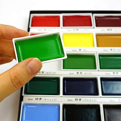 Zig - Kuretake Gansai Tambi Colors - Akvarell - 48 farger - Bilde 3