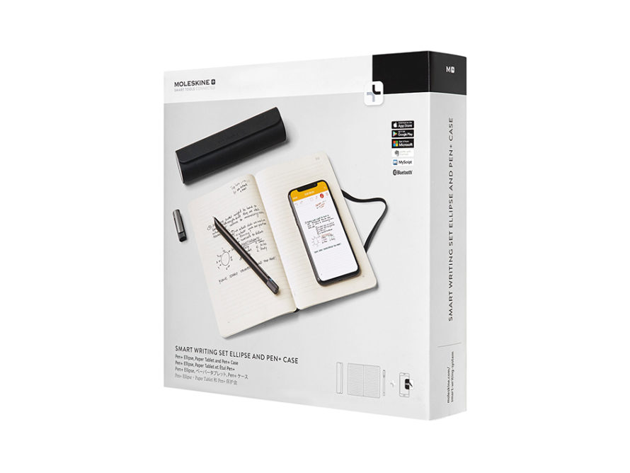 Moleskine Smart Writing Set Ellipse Pen+ Ellipse, Paper Tablet og