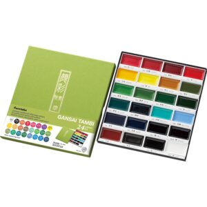 Zig - Kuretake Gansai Tambi Colors - Akvarell - 24 farger