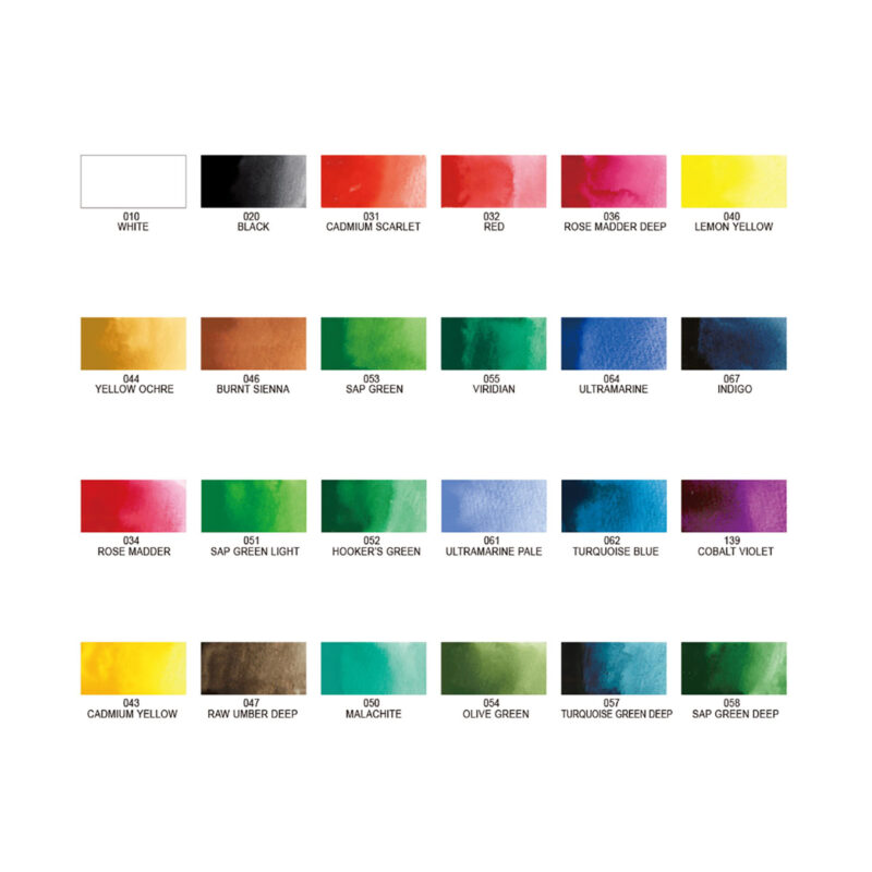 Zig - Kuretake Gansai Tambi Colors - Akvarell - 24 farger - Bilde 2