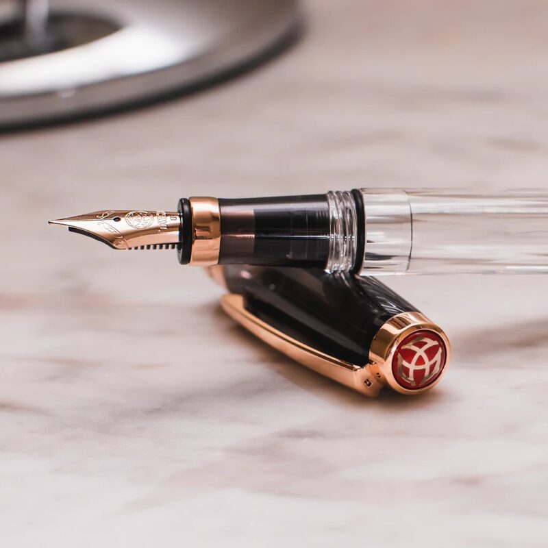 TWSBI - Diamond 580 Smoke Rose Gold II - Fountain Pen - Bilde 7