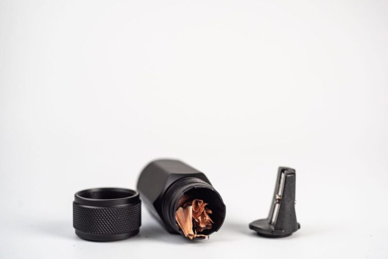 Palomino - Blackwing One-Step Long-Point Sharpener - Sort Metall - Bilde 3