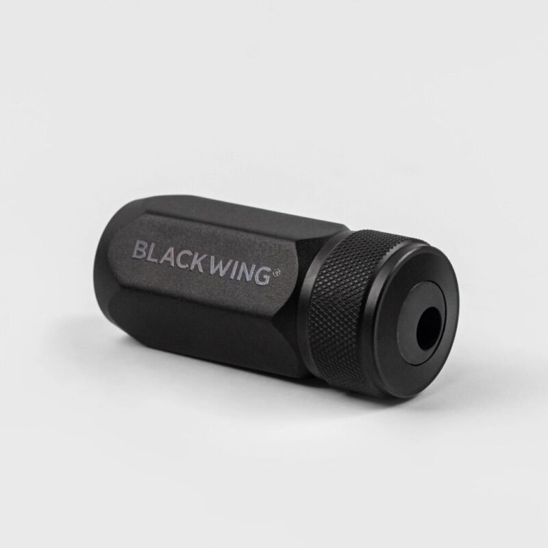 Palomino - Blackwing One-Step Long-Point Sharpener - Sort Metall