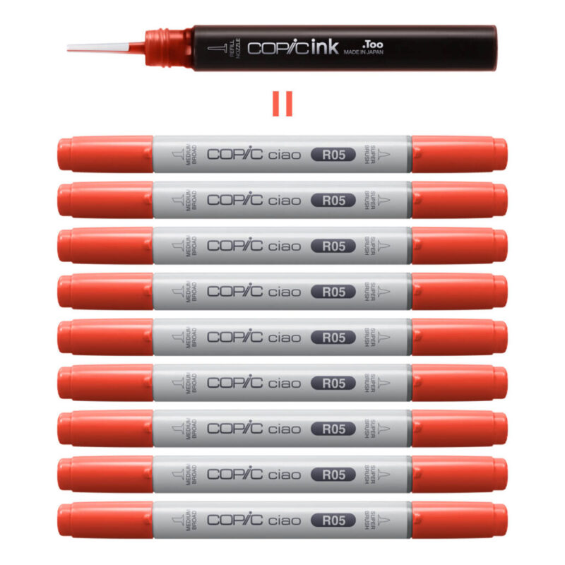 Copic - Ink Refill Alkoholblekk - 12ml - Bilde 7