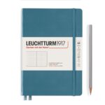 Leuchtturm1917 - Hardcover Notebook Dotted A5 - Stone Blue