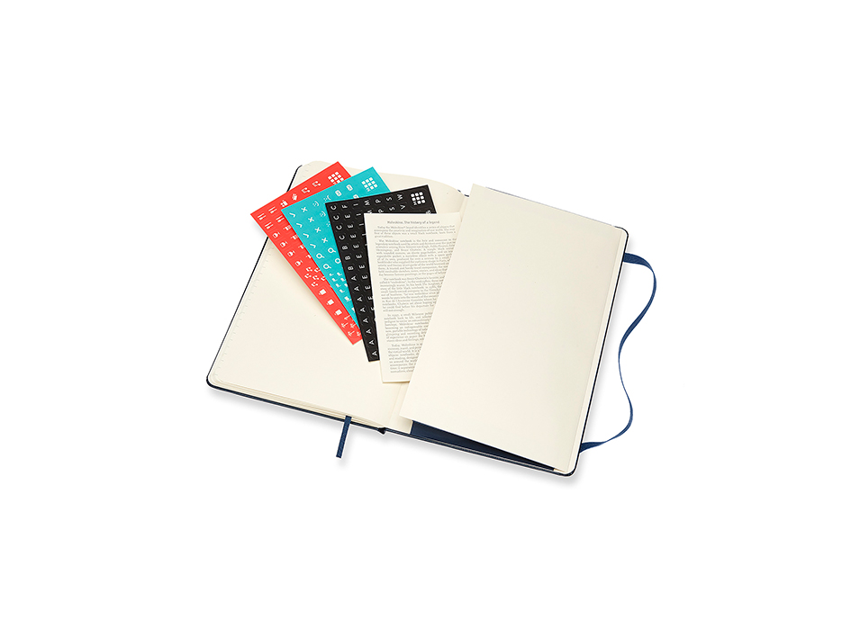 Moleskine Hardcover Large Weekly Horizontal Planner 2022 Sapphire