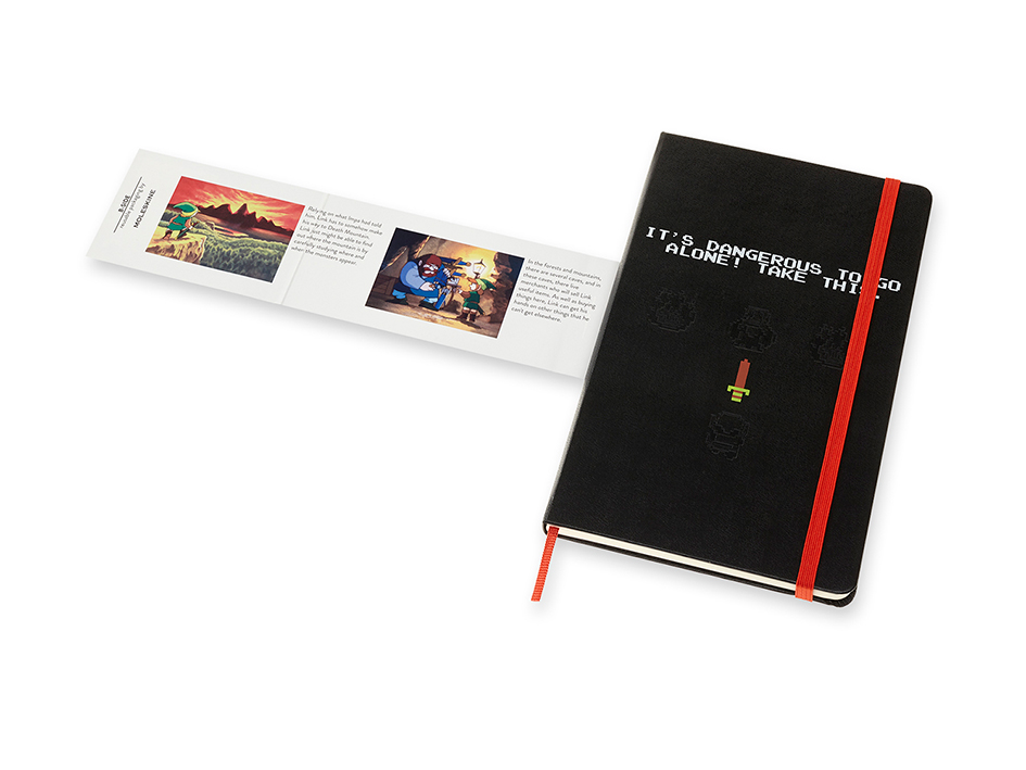 Moleskine Notebook Hardcover Zelda Sword Large Linjert4 Tudos