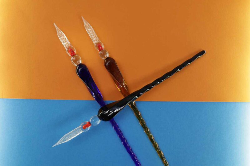 Tudos Glasspenn - Plume De Verre - Amber - Bilde 6