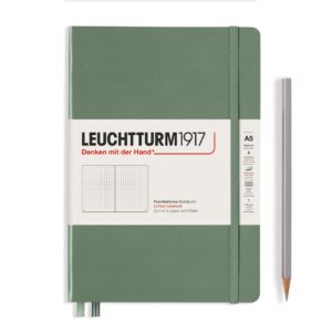 Leuchtturm1917 - Hardcover Notebook Dotted A5 - Olive