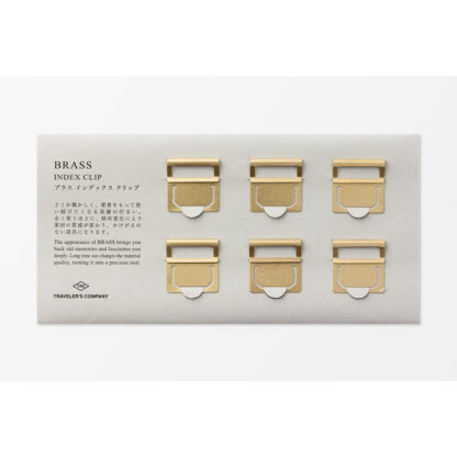 Midori - Travelers Company Brass - Index Clips - Bilde 2