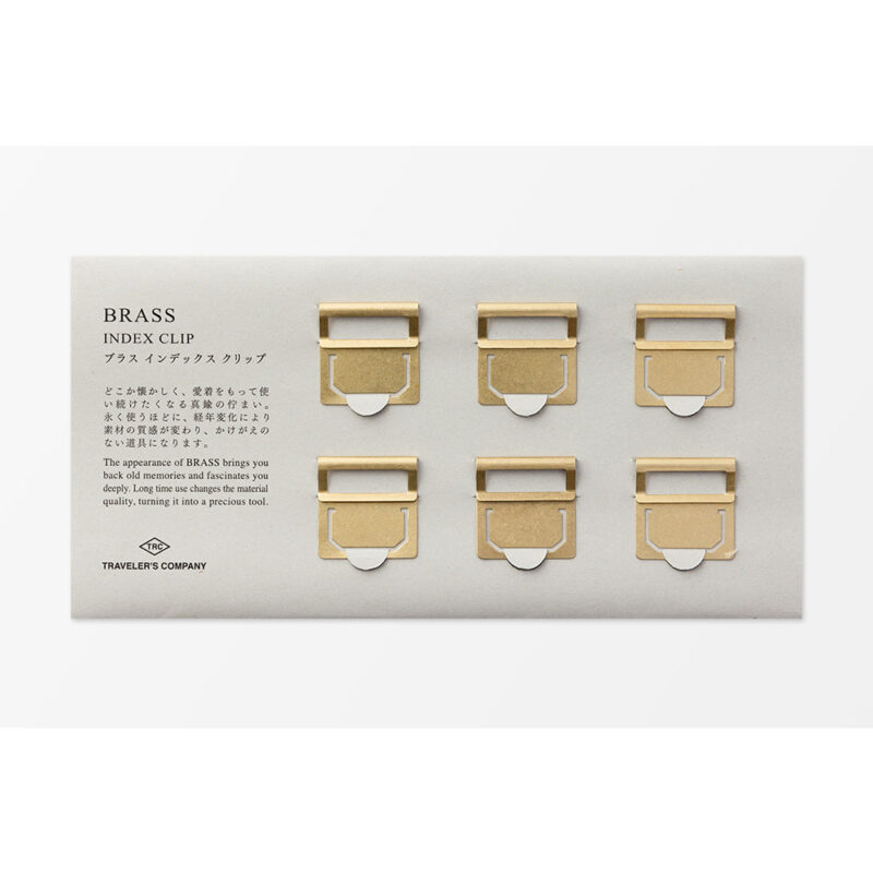 Midori - Travelers Company Brass - Index Clips - Bilde 2