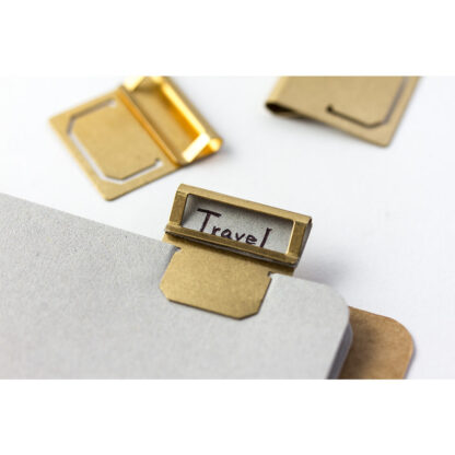 Midori - Travelers Company Brass - Index Clips - Bilde 4