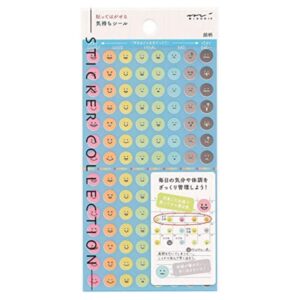 Midori - Stickers Diary Feeling Face - 112stk