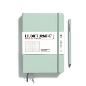 Leuchtturm1917 - Hardcover Notebook Dotted A5 - Mint Green