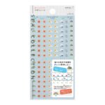 Midori - Stickers Diary Feeling Weather - 104stk