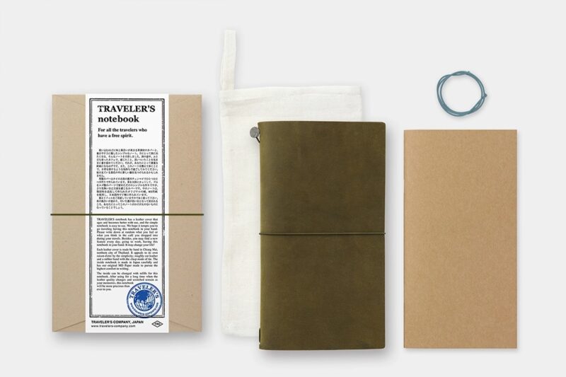 Traveler's Notebook - Starter Set Regular Size - Olive - Bilde 8