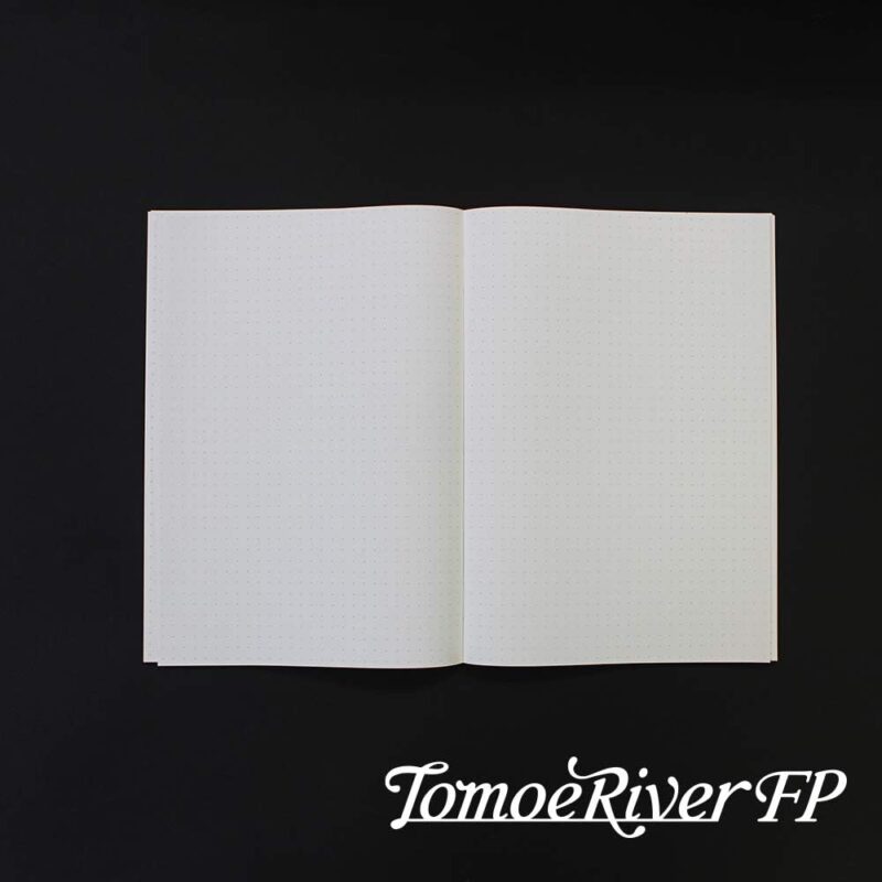 Tomoe River - Notatbok A5 Softcover - White - 52 gsm - 160 sider - Dot Grid - SR-A5NB-DW - Bilde 3