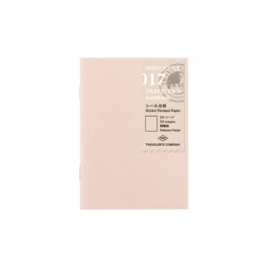 Traveler's Notebook - Refill Passport Size - 017 Sticker Release Paper