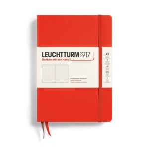 Leuchtturm1917 - Hardcover Notebook Dotted A5 - Lobster