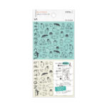Midori - Stickers Chat Sea Creatures - Klistremerker