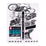 Sakura - Pigma Micron Black Edition - 10 stk + Case