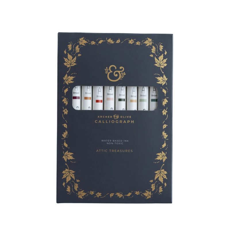 Archer And Olive - Calliograph - CL310 - Attic Treasures - 10-pack