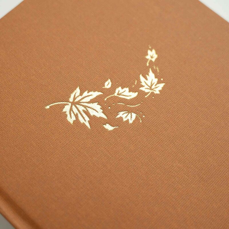 Archer And Olive - Notebook Dot Grid - SQ364 - Swirling Leaves - 8x8 - Bilde 2