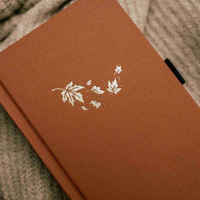 Archer And Olive - Notebook Dot Grid - SQ364 - Swirling Leaves - 8x8 - Bilde 5
