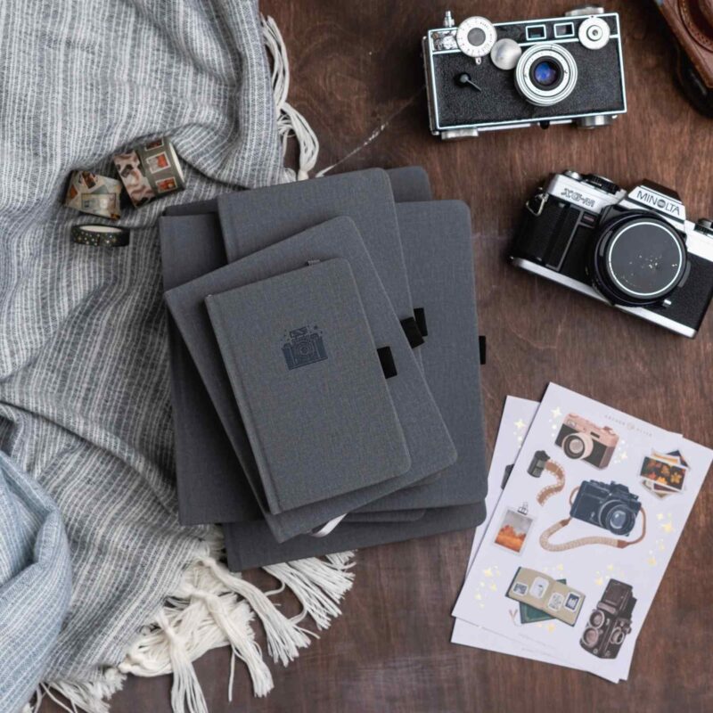 Archer And Olive - Notebook Dot Grid - LP400 - Vintage Camera - A5 - Bilde 2