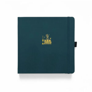 Archer And Olive - Notebook Dot Grid - SQ317 - Stack of Books - 8x8