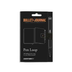 Leuchtturm1917 - Bullet Journal Pen Loop - Svart