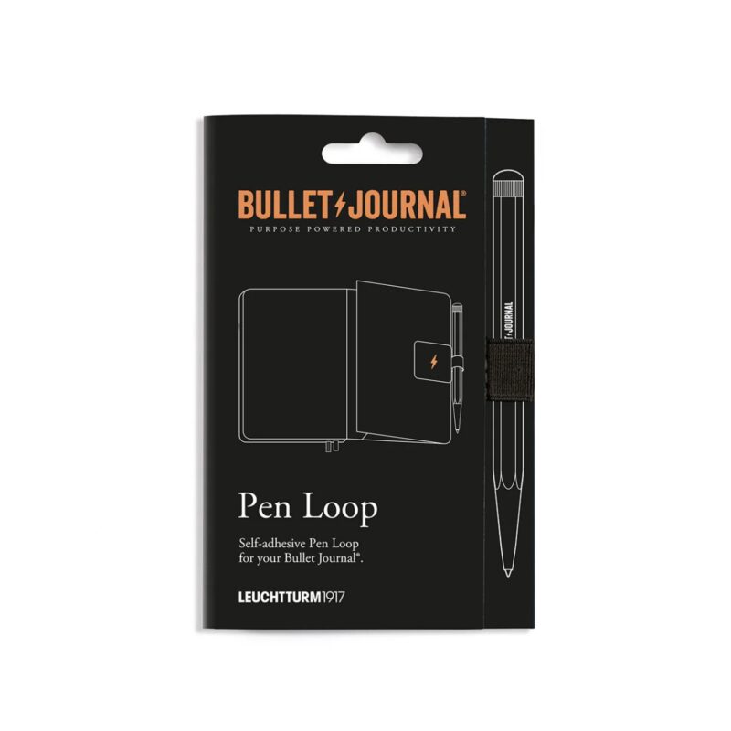Leuchtturm1917 - Bullet Journal Pen Loop - Svart