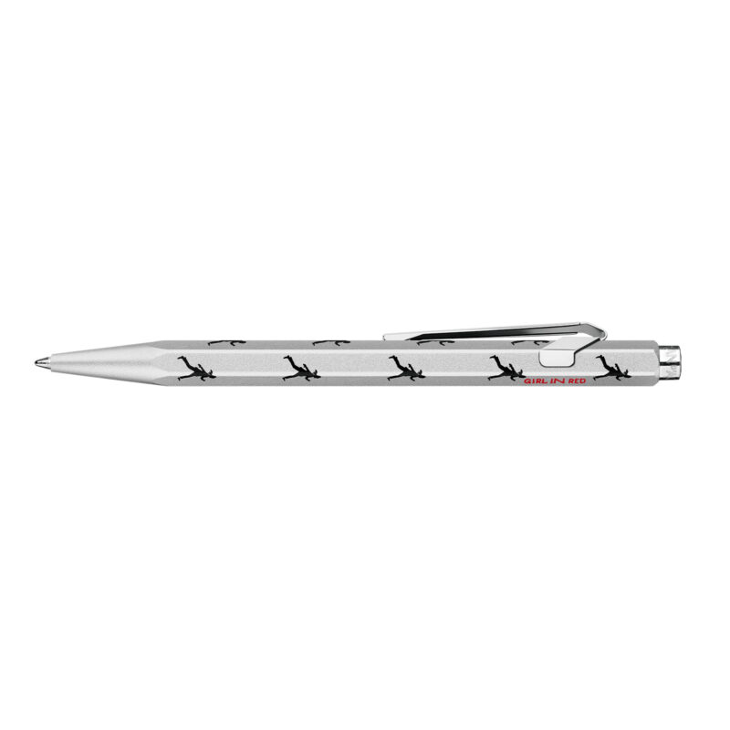 Caran d'Ache - 849 Girl In Red Special Edition - Ballpoint Pen - Sølvgrå - Bilde 3