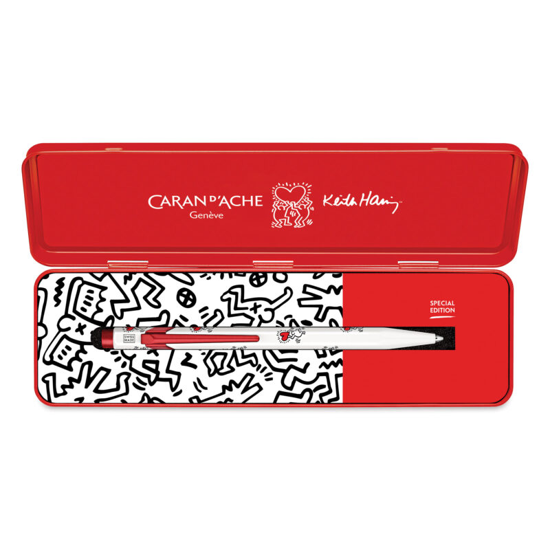 Caran d'Ache - 849 Keith Haring Special Edition - Ballpoint Pen - White - Bilde 3