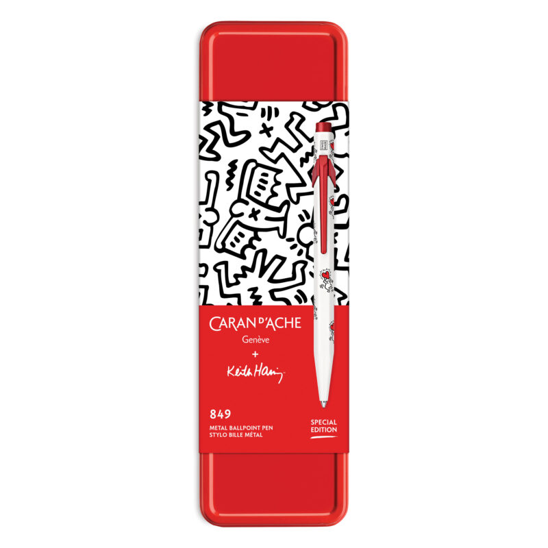 Caran d'Ache - 849 Keith Haring Special Edition - Ballpoint Pen - White - Bilde 4