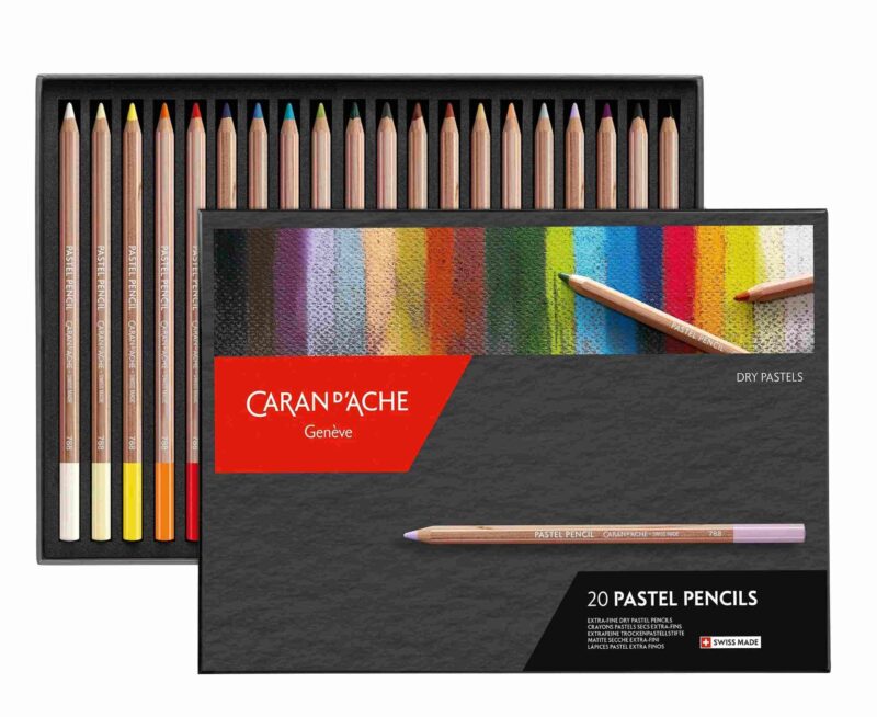 Caran d'Ache - Tørrpastell Blyanter - 20 Pastel Pencils - 20 stk - Bilde 2