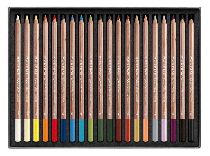 Caran d'Ache - Tørrpastell Blyanter - 20 Pastel Pencils - 20 stk - Bilde 3