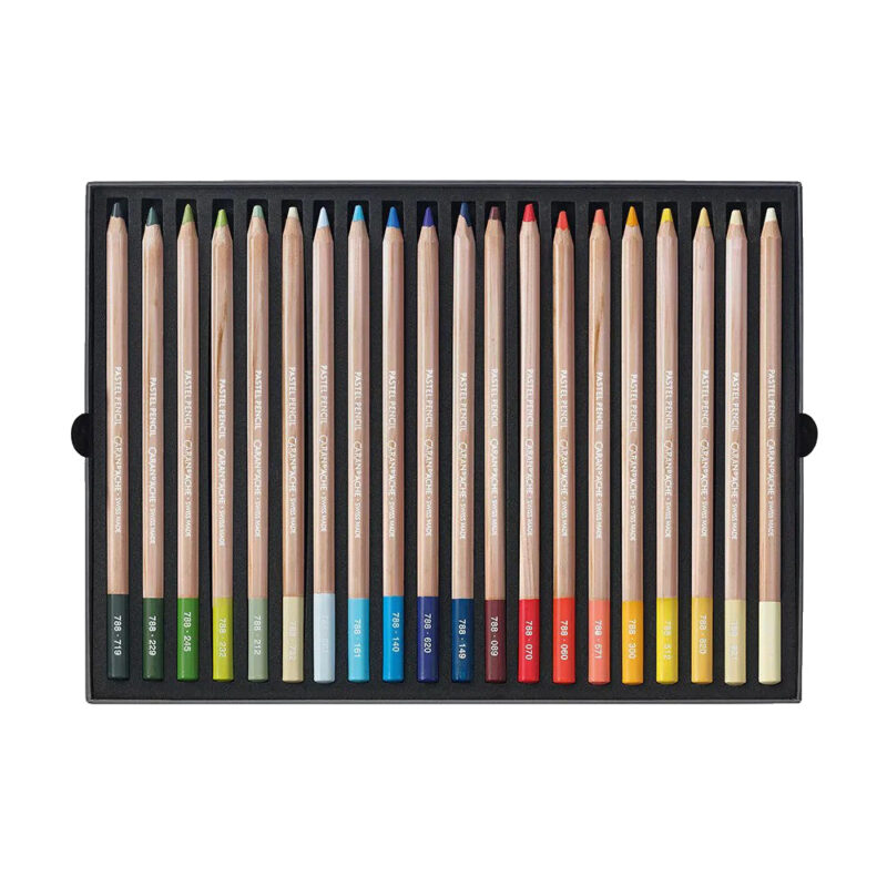 Caran d'Ache - Tørrpastell Blyanter - 40 Pastel Pencils - 40 stk - Bilde 2