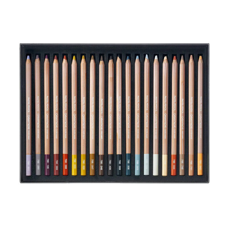 Caran d'Ache - Tørrpastell Blyanter - 40 Pastel Pencils - 40 stk - Bilde 3