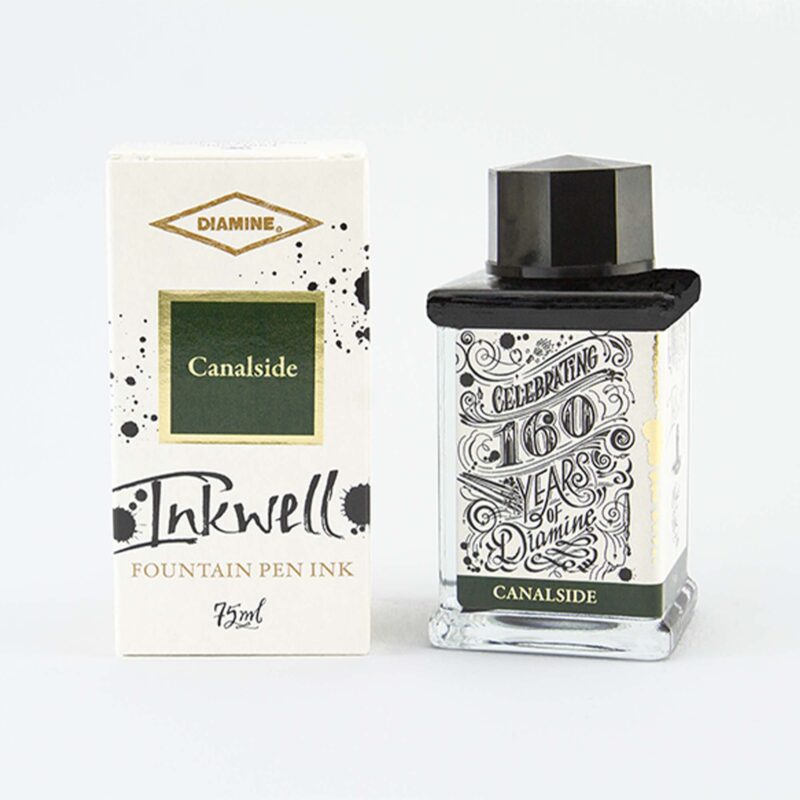 Diamine - Fyllepennblekk Glassflaske - Anniversary - 75 ml - Canalside