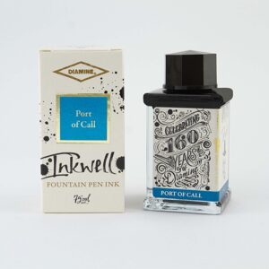 Diamine - Fyllepennblekk Glassflaske - Anniversary - 75 ml - Port of Call