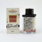Diamine - Fyllepennblekk Glassflaske - Anniversary - 75 ml - Rosewood