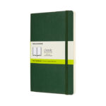 Moleskine - Classic Notebook Soft Cover Large Plain - Myrtle Green