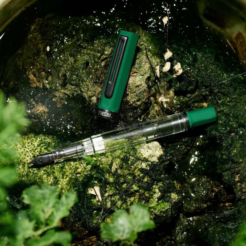 TWSBI - Eco Fountain Pen - Irish Green with Onyx - Bilde 4