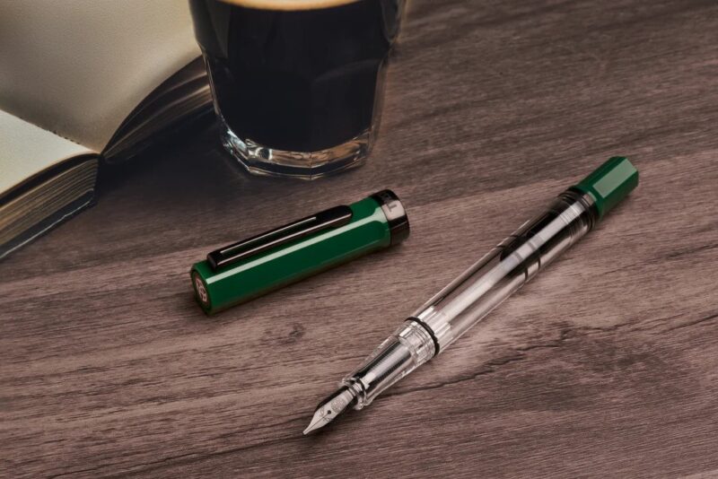 TWSBI - Eco Fountain Pen - Irish Green with Onyx - Bilde 5