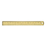 Tudos - Linjal Messing - 15 cm - Messing